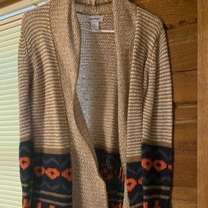 Aztec style cardigan